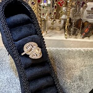 Elegant Gold and Silver Earrings